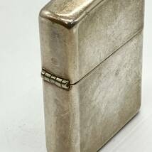 1円〜 4T ZIPPO STERLING 1999 MADE IN USA ジッポー ジッポ スターリングシルバー オイルライター 喫煙具 Zippo SILVER 発火未確認_画像8