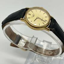 1円〜 4☆ LONGINES ロンジン 腕時計 206105 80 クオーツ QUARTZ腕時計 動作未確認 ゴールド文字盤 ステンレススティールバック _画像7