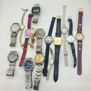 1円〜 4F SEIKO REGUNO CASIO ALBA ATTESA 腕時計 QUARTZ クオーツ 手巻き 稼働品 動作未確認 まとめて ブランド セイコー ゴールド文字盤