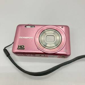 1 jpy ~ 4T OLYMPUS compact digital camera VG-140 14MEGAPIXEL megapixel Olympus digital camera digital camera pink operation not yet verification 