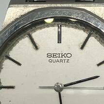 1円〜 4M SEIKO 腕時計 6030-7060 041277クオーツ QUARTZ腕時計 動作未確認 ステンレススティール ブランド セイコー 白文字盤（汚れあり）_画像3