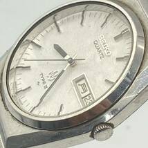 1円〜 4M SEIKO TIPEⅡ 腕時計 セイコー タイプⅡ 51-7400 51-1222 クオーツ QUARTZ 動作未確認 デイデイト 1983年 贈答品 伸縮性ベルト_画像5