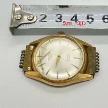 1円〜 4M ROTARY 腕時計 クオーツ 822015 スイス製 手巻き腕時計 動作未確認 ステンレススティールバック ブランド 21石 針外れあり_画像10