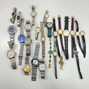 1 jpy ~ 4T ALBA SEIKO NEXT SCRIPT wristwatch quarts QUARTZ solar operation goods non operation together brand part removing man woman mixing Seiko Alba 