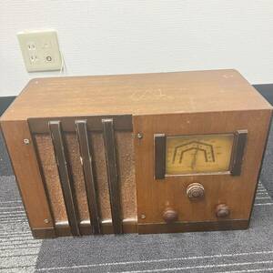 1 jpy ~ 5T National National receiver SD-1 vacuum tube radio Showa Retro antique vacuum tube that time thing operation not yet verification interior No.8118