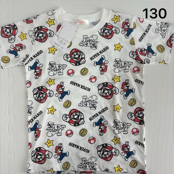 新品 マリオ Tシャツ 130