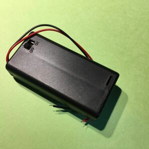 乾電池用電池ボックス 単三型電池２本用（直列、3V） ２個セット