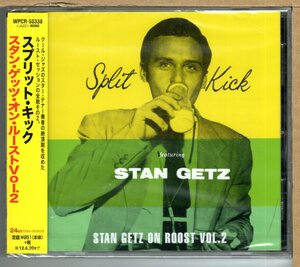 【新品CD】スタン・ゲッツ/スプリット・キック オン・ザ・ルースト VOL.2　STAN GETZ/SPLIT KICK　STAN GETZ ON THE ROOST VOL.2
