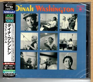 【新品CD】ダイナ・ワシントン / ラスト・アルバム　DINAH WASHINGTON / DINAH WASHINGTON
