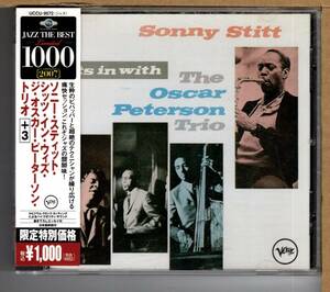 [ used CD] Sony * stay to*sitsu* in * with * Oscar * Peter son* Trio SONNY STITT SITS IN WITH OSCAR PETERSON TRIO