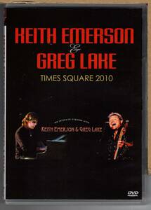 [ б/у DVD]KEITH EMERSON & GREG LAKE / TIMES SQUARE 2010 ELP