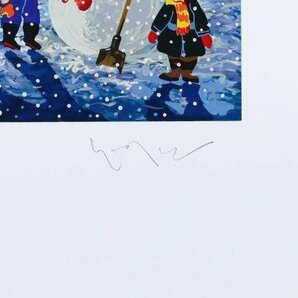 【真作】【WISH】ヒロ・ヤマガタ「日本のエッセンス かまくら」シルクスクリーン 直筆サイン   〇ファンタジー世界巨匠 #24043228の画像6