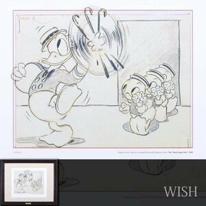 【WISH】ウォルト・ディズニー Walt Disney「Mr. Duck Step Out 1940」工芸画 ドナルドダック #24023542