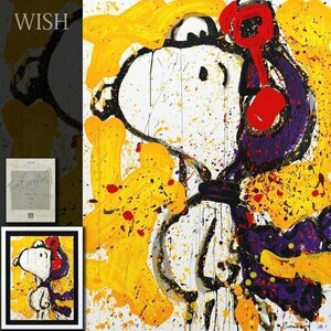 [ genuine work ][WISH] Tom *eba Heart Tom Everhart[TO REMEMBER...SALUTE] lithograph 20 number large Daisaku autograph autograph * Snoopy popular work #24052386