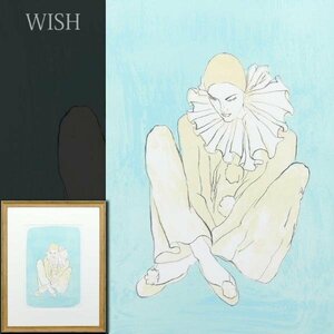 [ genuine work ][WISH] Sharo n* Stone [The Muse] lithograph approximately 12 number Daisaku 0 America. woman super [ ice. the smallest laughing ] other emi-.#24052557