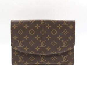 ★LOUIS VUITTON ルイヴィトン M51931 モノグラム ポシェット ラバ23 セカンドバッグ クラッチバッグ ブラウン系