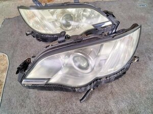 H21　レガシィ　BP5　後期　HID　ヘッドライト　左右セット　ウォッシャー付 100-20959