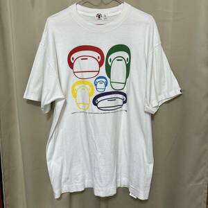 アベイシングエイプ　ベビーミロ　半袖Tシャツ　L