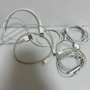 中古　iPhone 充電ケーブル　イヤフォン