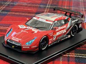 NISSAN R35 GT-R XANAVI NISMO GT-R No.22 日産 ニッサン R-35 ニスモ NISMO・詳細不明 全長20cm プラモデル? 精密ミニチュアカー USED 