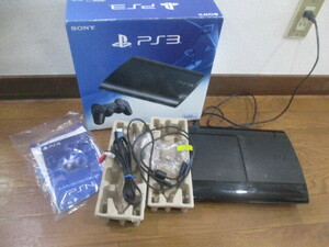 SONY ソニー PlayStation3 PS3 プレステーション3 CECH-4300C 500GB チャコールブラック 元箱付き