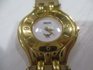 MCM エムシーエム レディース 腕時計 クオーツ 電池交換済み 作動品