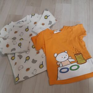 こぐまちゃんえほん しろくまちゃんのほっとけーき トップス トレーナー Tシャツ 90 95 