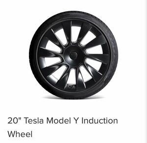 ★初夏のワクワクキャンペーン★Tesla テスラ モデルY用 20インチホイール センターカバー付セット 4本！安心の純正品！素敵なプレゼント付