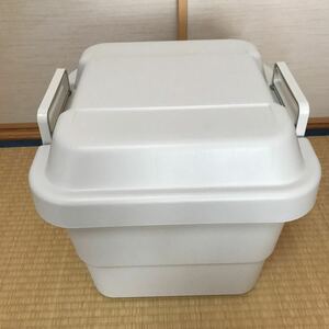 生産終了品　無印良品　muji ポリプロピレン　ＰＰ頑丈収納ボックス　小　旧タイプ