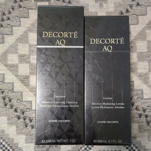 DECORTE AQ ③【コスメデコルテAQエマルジョン＆ローションセット】乳液　化粧水