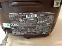 【ふ21】SR-PA107 Panasonic パナソニック 可変圧力 IH 炊飯器 炊飯ジャー 2018年製 通電確認済み 動作品 _画像8