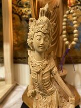 現地　珍品　仏教美術 木彫り 仏像 置物 _画像2