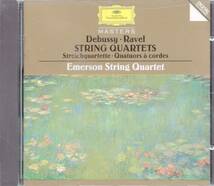 pc278　　ドビュッシー、ラヴェル：弦楽四重奏曲集／EMERSON STRING QUARTET_画像1