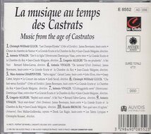  La Musique au temps des Castrats Music from the age of Castratos_画像2