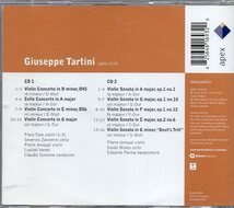 Claudio Scimone / Tartini：3 Violin Concertos・5 Violin Sonatas・Cello Concerto　（２CD)_画像2