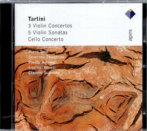 Claudio Scimone / Tartini：3 Violin Concertos・5 Violin Sonatas・Cello Concerto　（２CD)