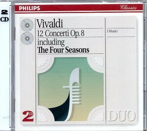 ヴィヴァルディ：１２の協奏曲/イ・ムジチ合奏団（２CD)