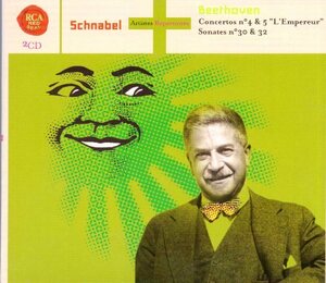 ベートーヴェン：ピアノ協奏曲第4番＆5番／SCHNABEL (2CD)