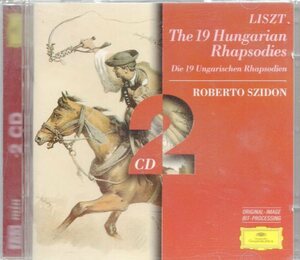 リスト：THE 19 HUNGARIAN RHAPSODIES /SZIDON(2CD)