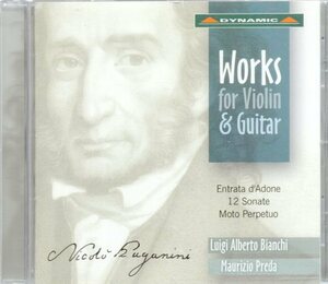 パガニーニ：WORKS FOR VIOLIN & GUITAR／BIANCHI & PREDA