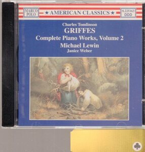 GRIFFES: COMPLETE PIANO MUSIC Vol.２／LEWIN