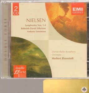 NIELSEN :交響曲第1番～4番／ブロムシュテット(2CD)
