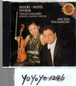 yo105 ドヴォルザーク：ヴァイオリン協奏曲/MIDORI、メータ