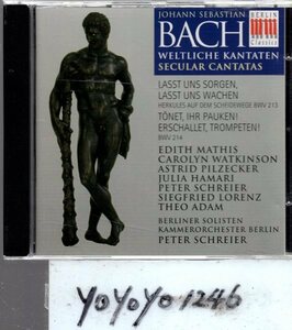 pc249 バッハ：Weltliche Kantaten・BWV213、214/シュライアー