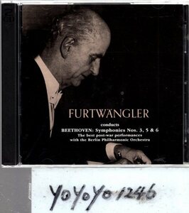 pc165 ベートーヴェン：交響曲第3，5&6番/フルトヴェングラー(2CD)