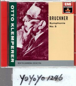 b169 ブルックナー：交響曲第5番/クレンペラー