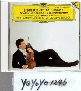 OL189 シベリウス・チャイコフスキー：ヴァイオリン協奏曲集/SHAHAM、シノーポリ