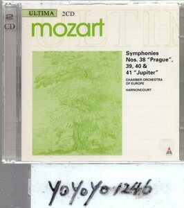 b405 モーツァルト：交響曲第38-41番/アーノンクール(2CD)