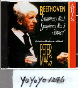 pc389 ベートーヴェン：交響曲第1&3番/MAAG