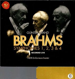 ブラームス：交響曲全集/ヴァント＆NDR（3CD)